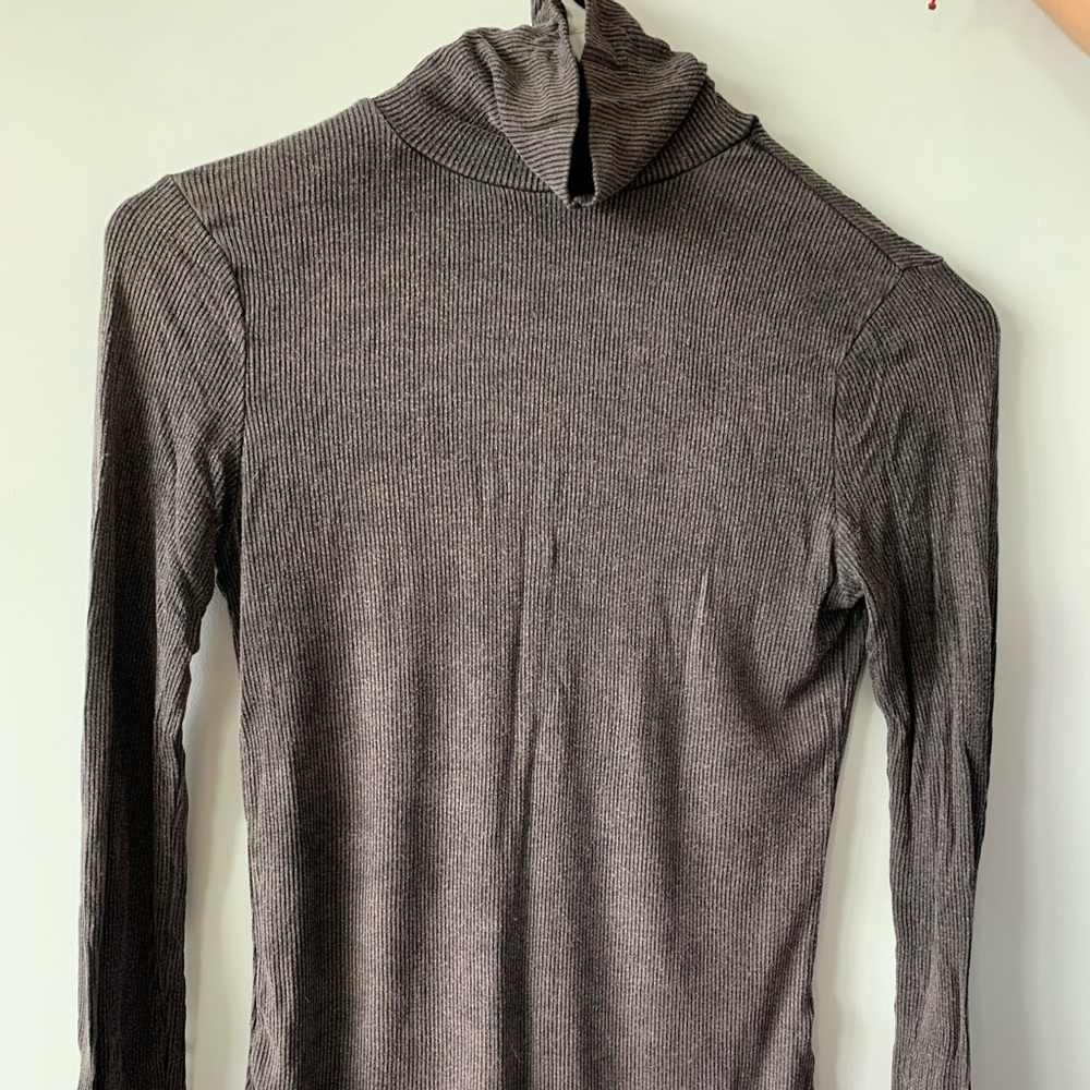 Super Soft Brown Turtleneck